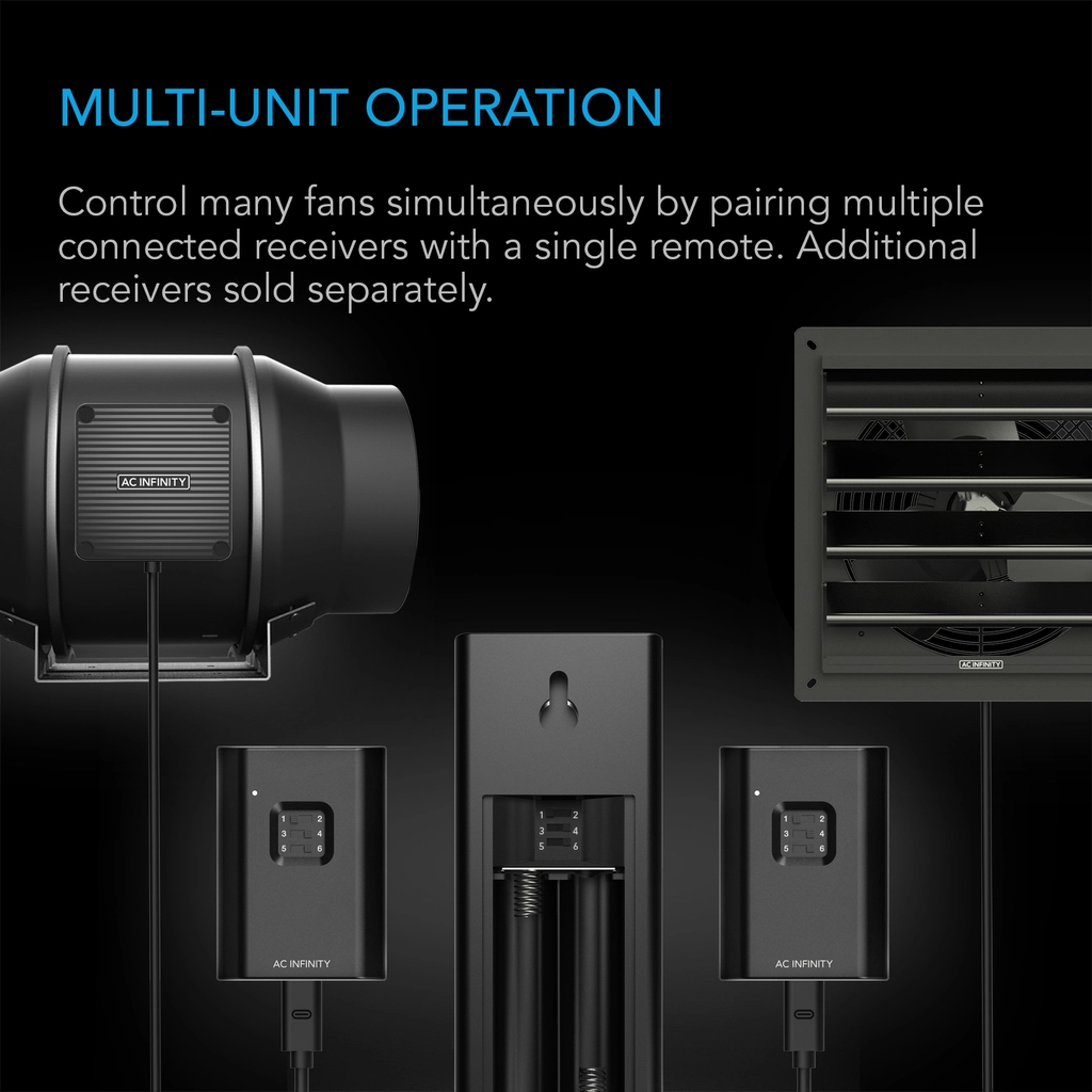 AC Infinity Controller 63 Wireless Controller Multi-Unit Operations