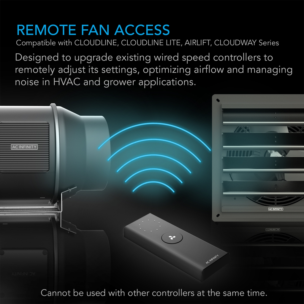 AC Infinity Controller 63 Wireless Controller Remote Fan Access