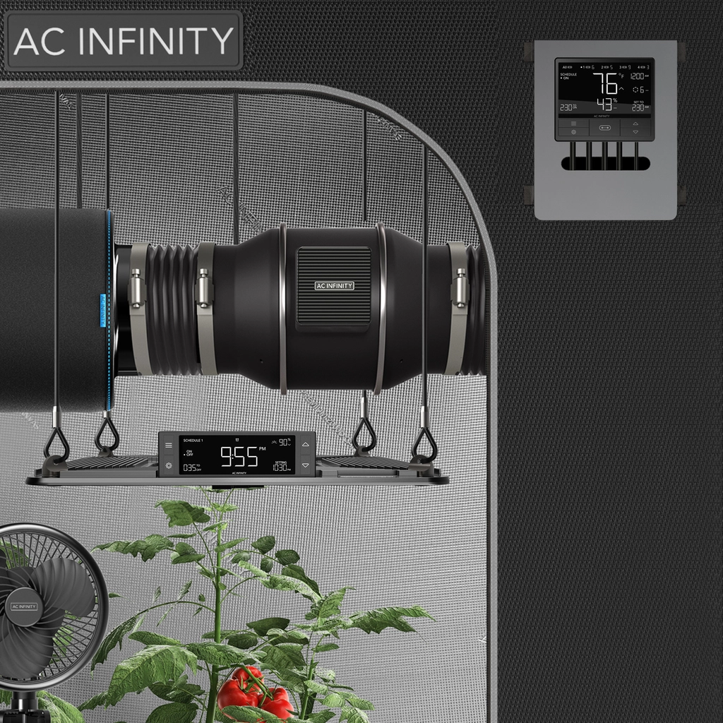 AC Infinity Controller 69 On Grow Tent