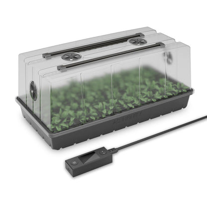 AC Infinity Humidity Dome, Germination Kit With LED Grow Light Bars, 6x12 Cell Tray Main Image