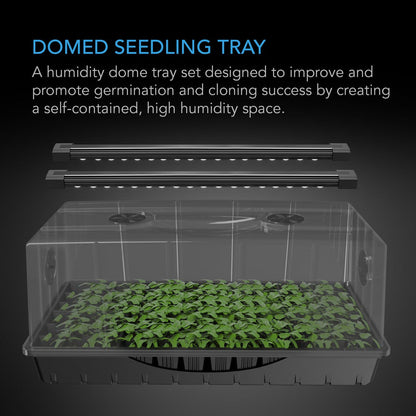 Germination Kit With LED Grow Light Bars