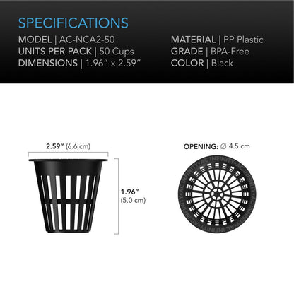 Slotted Pots With Wide Lips
