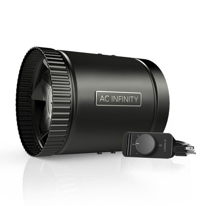 AC INFINITY RAXIAL S6, Inline Booster Duct Fan With Speed Controller, 6-Inch Main Image