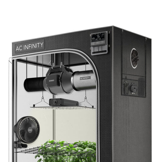 Advance Grow Tent System Compact 2x2, 1-Plant Kit, WiFi-Integrated Controls To Automate Ventilation, Circulation, Full Spectrum LED Grow Light Main Image