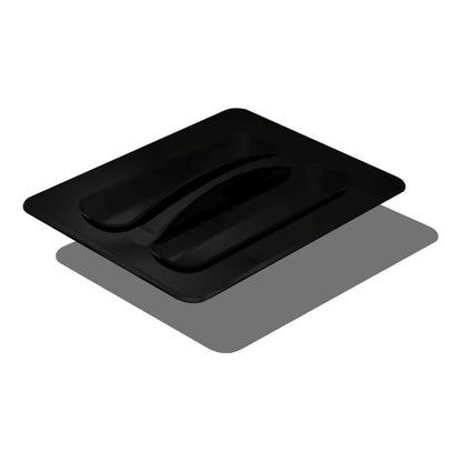 Active Aqua 75 Gal Black Reservoir Lid | 43.5in x 43.5in, UV ABS - black UV ABS reservoir lid
