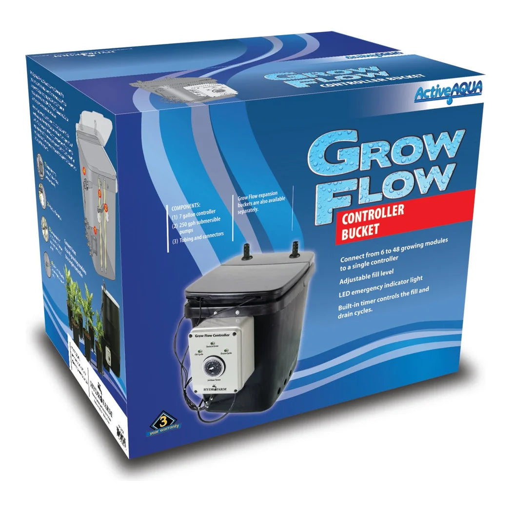 Active Aqua Grow Flow Ebb & Flow System, 12-Site Complete - retail box