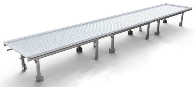Active Aqua Infinity Tray on table