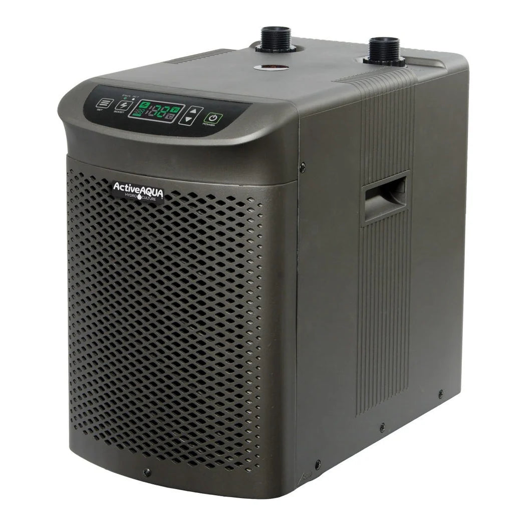 Active Aqua Water Chiller refrigeration - 1/10 HP with Boost Function - chiller, angled
