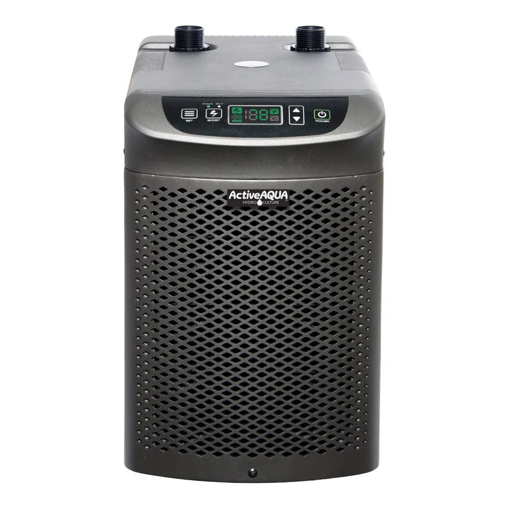 Active Aqua Water Chiller refrigeration - 1/10 HP with Boost Function - chiller, side vents