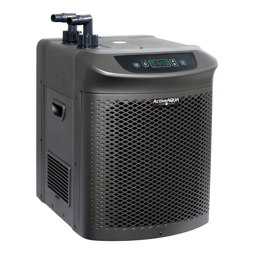 Active Aqua Water Chiller refrigeration - 1/2 HP with Boost Function - chiller, side vents