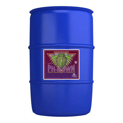 Advanced Nutrients pH Down 208 L (55 gal) drum, 0-55-0 phosphoric acid pH adjuster