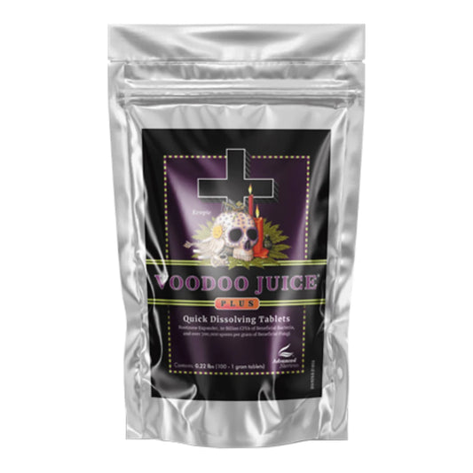 Advanced Nutrients Voodoo Juice Plus quick dissolving root tablets in foil pouch