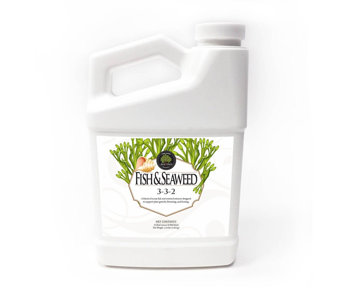 Age Old Nutrients - Fish and Seaweed 3-3-2 - 30 oz