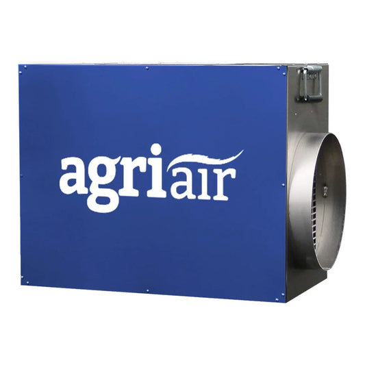 Agriair 1000 - with 14 in IO Generator, filters, and Variable Speed Blower - Agriair 1000 cabinet with blower outlet