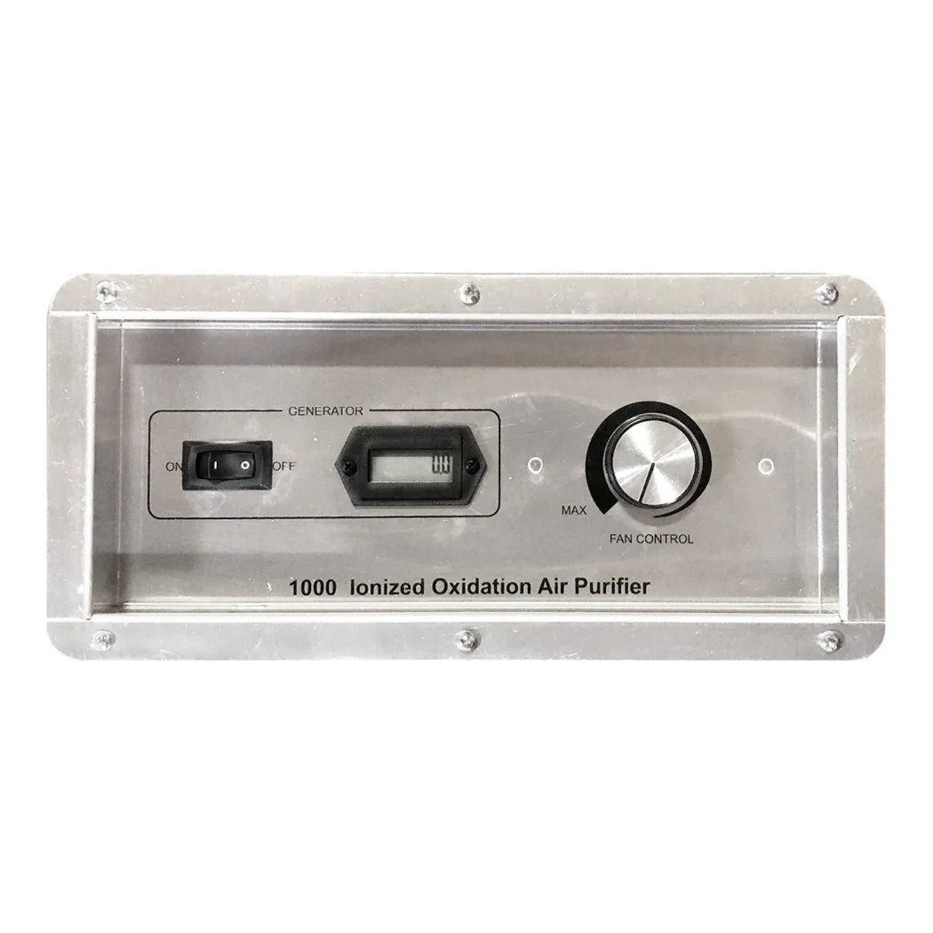 Agriair 1000 - with 14 in IO Generator, filters, and Variable Speed Blower - control panel detail