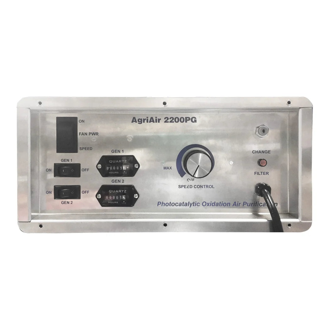 Agriair 2200 PG control panel with speed control