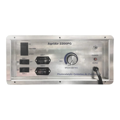 Agriair 2200 PG control panel with speed control