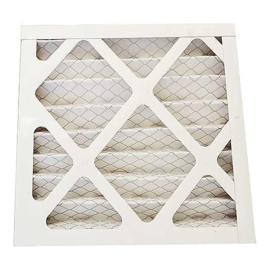Air Box Junior pre-filter refill, white pleated panel filter with mesh support