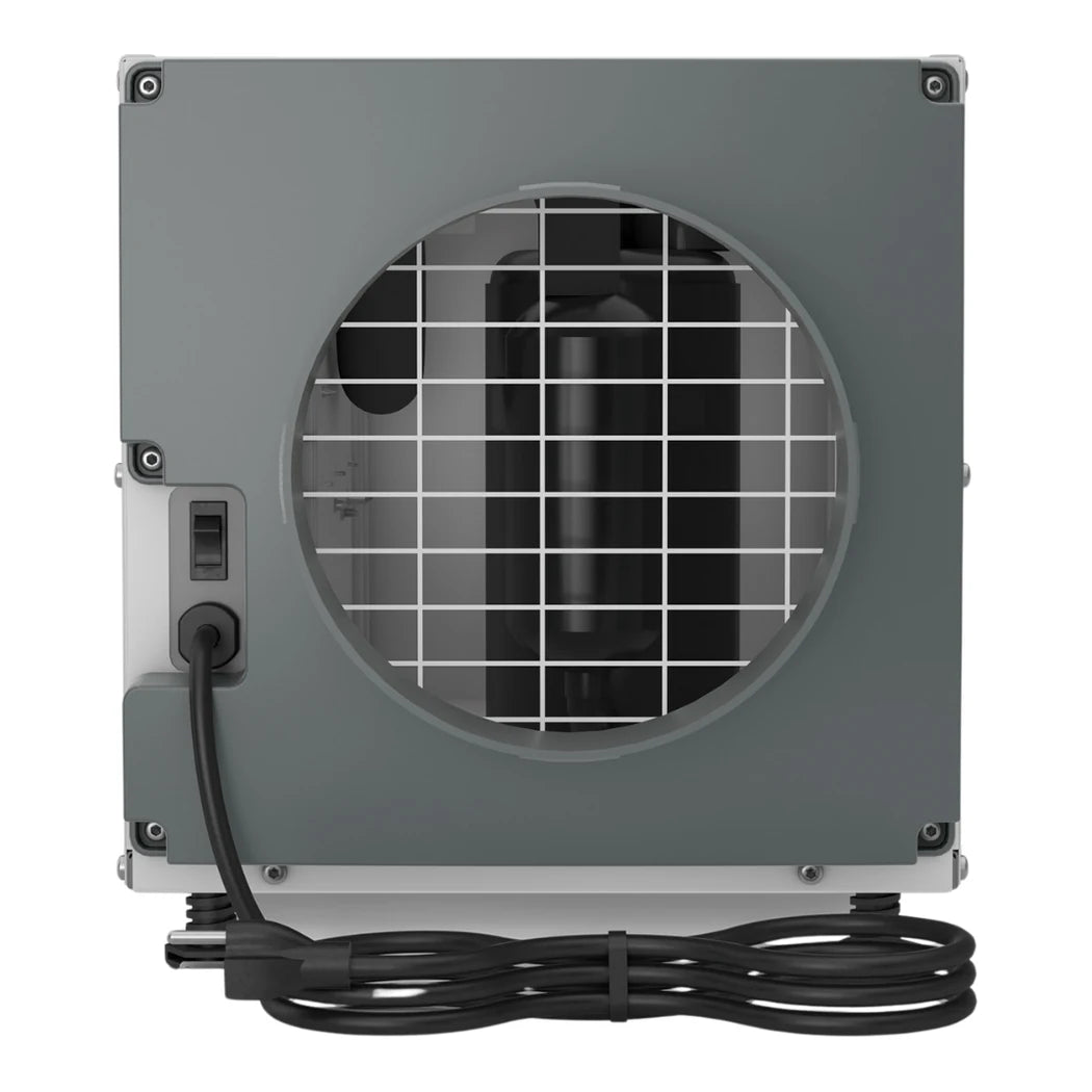 Anden A70 Industrial Dehumidifier, rear view with power cord