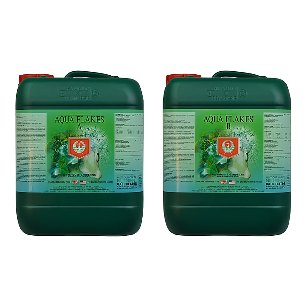 House & Garden Aqua Flakes A and B, 10 litre pair