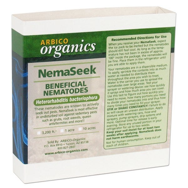 Arbico NemaSeek - Hb Beneficial Nematodes