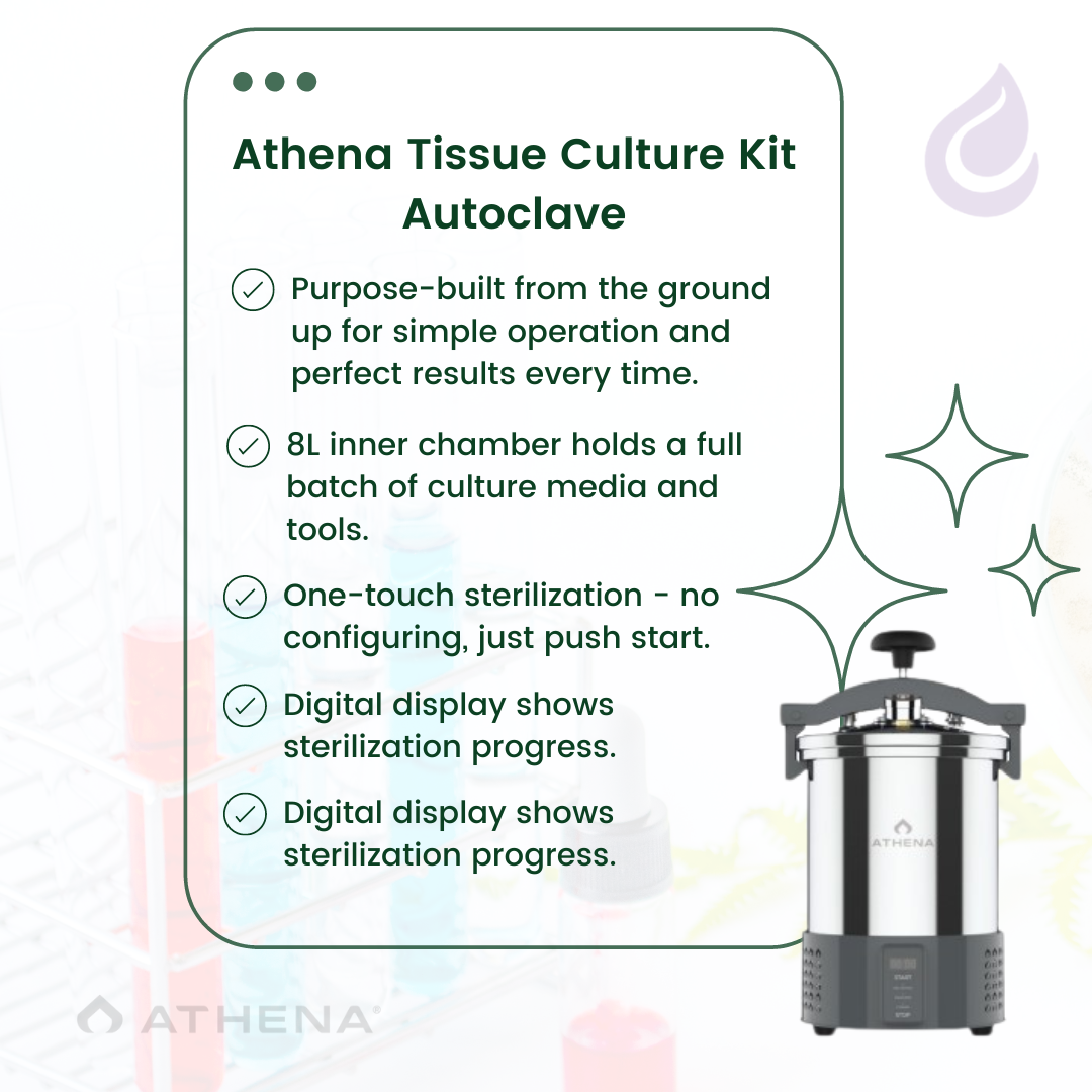 Athena Tissue Culture Kit Autoclave