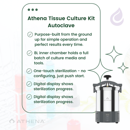 Athena Tissue Culture Kit Autoclave