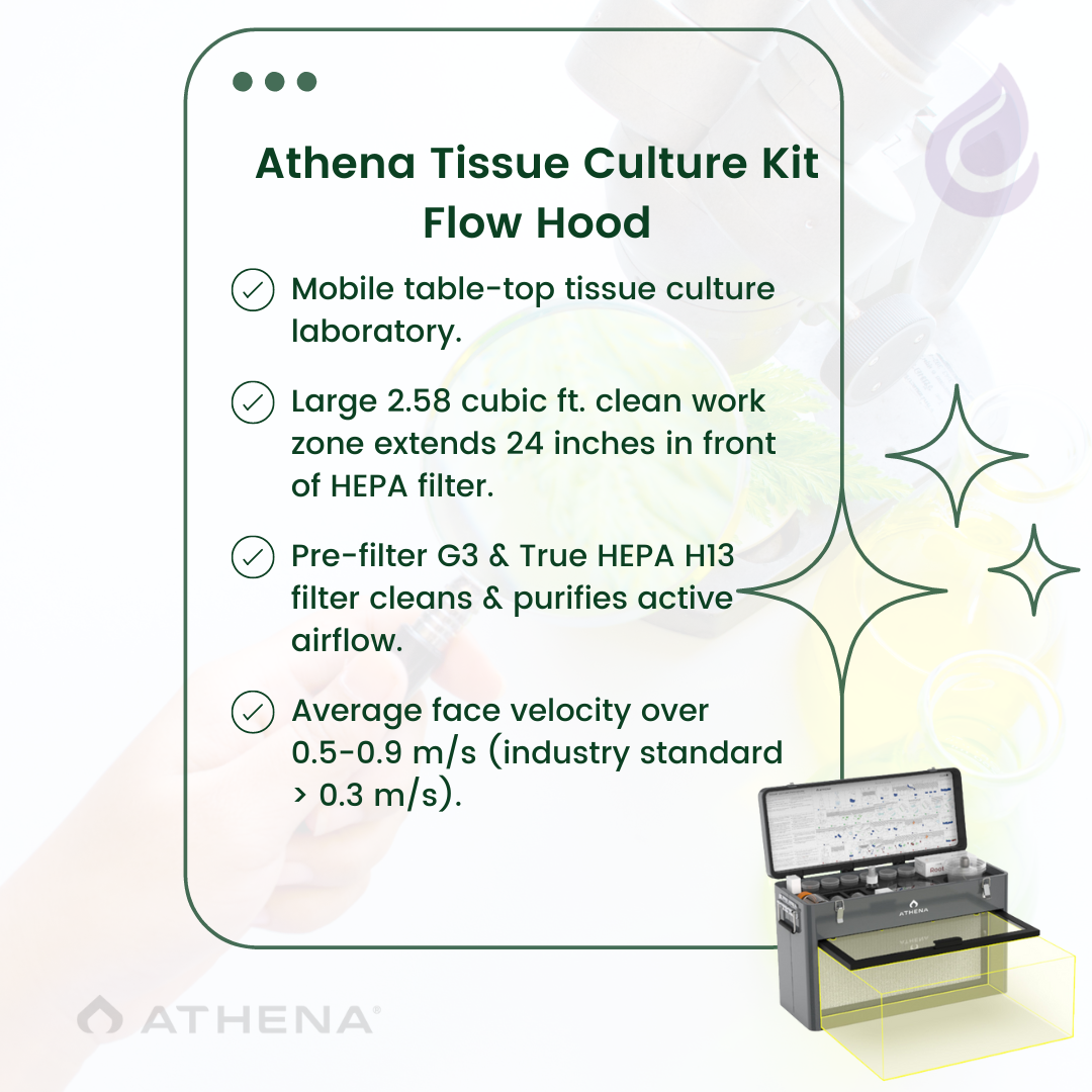 Athena Tissue Culture Kit Flow Hood