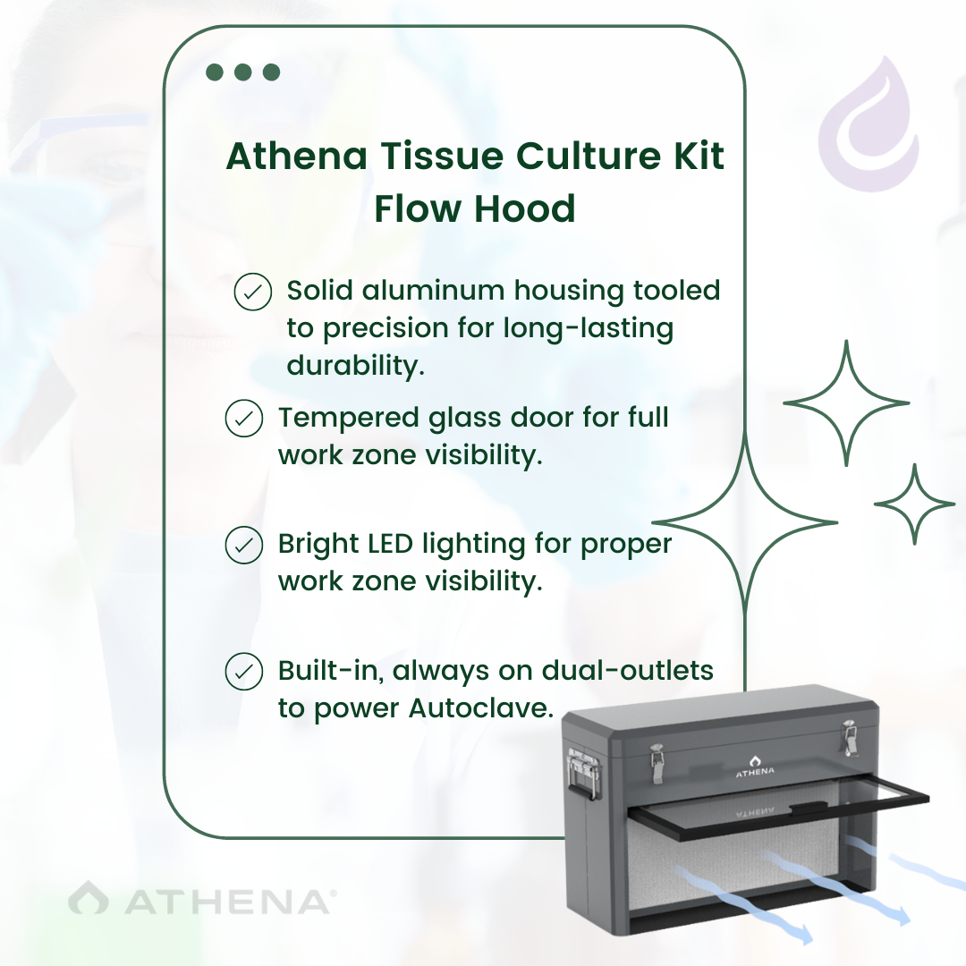 Athena Tissue Culture Kit Flow Hood Cont.