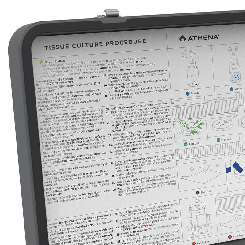 Athena Tissue Culture Kit Manual