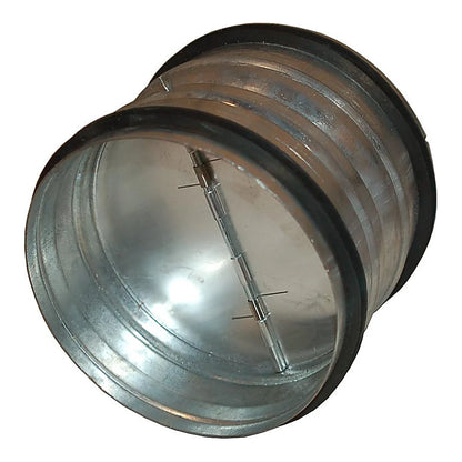 Atmosphere backdraft damper, 10 inch