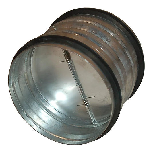 Atmosphere backdraft damper, 10 inch