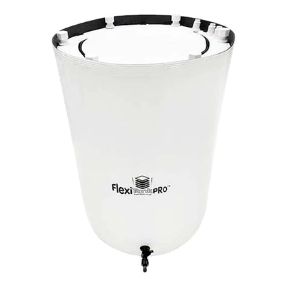 AutoPot FlexiTank Pro white light-tight collapsible reservoir with outlet tap