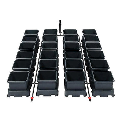AutoPot easy2grow 24 pot trays and feed line