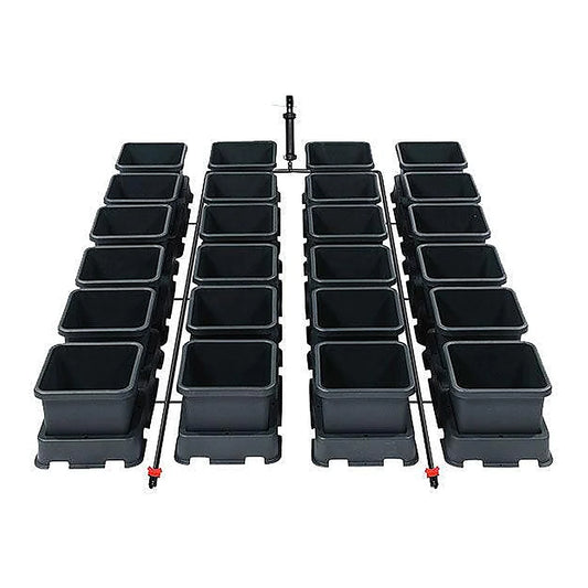 AutoPot easy2grow 24 pot trays and feed line