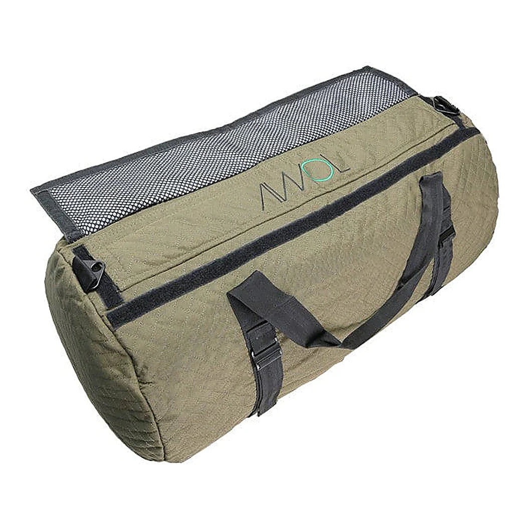 AWOL (XL) DAILY Quilted Duffle Bag (Green) - duffle, open top