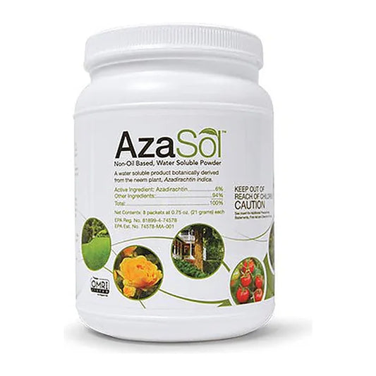 AzaSol neem based water soluble powder, 6 oz jar