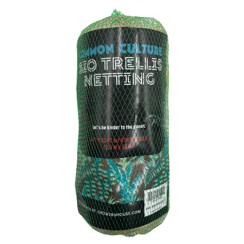 Common Culture Bio Trellis Netting Bulk Roll 5 ft x 60 ft w/ 6in Squares Main Image