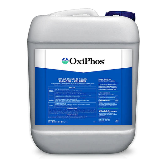BioSafe Systems OxiPhos bactericide and fungicide, 2.5 gallon