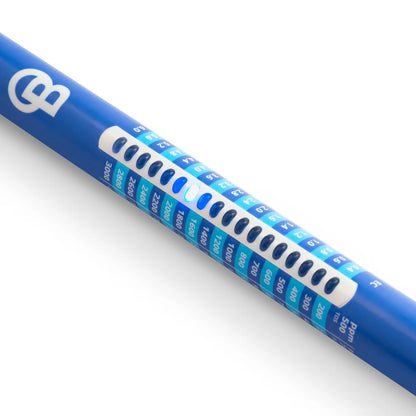 Close-up of the Bluelab Commercial Truncheon LED scale showing conductivity readings