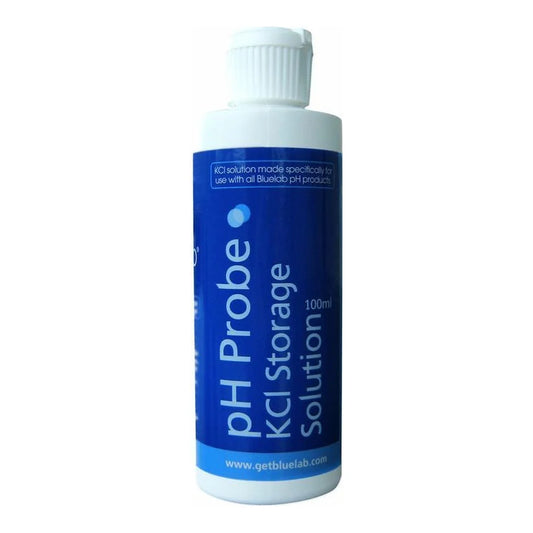 Bluelab pH probe KCl storage solution 100/120 ml bottle for keeping pH probes hydrated