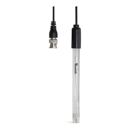 Bluelab replacement pH probe with glass bulb and BNC connector cable