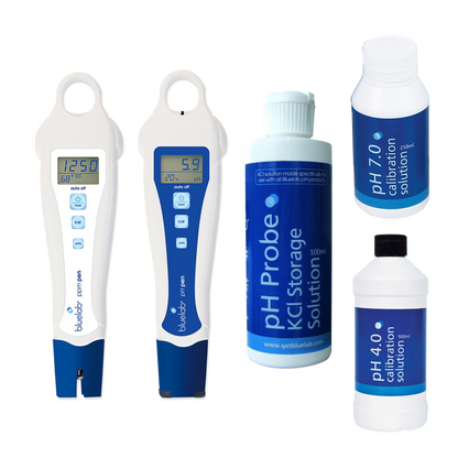 Bluelab pH & PPM Complete Starter Kit with Storage & Calibration Solution