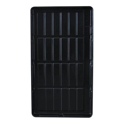 Botanicare 2 ft x 4 ft rack tray - top view showing drain channels