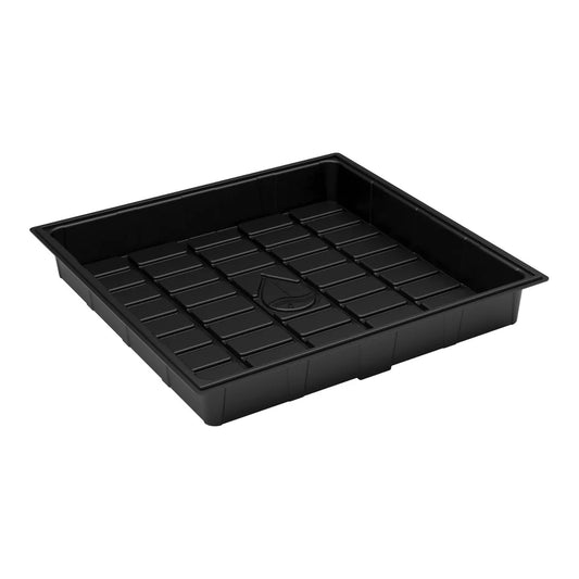 Botanicare CORE ID Tray - Black - black ABS flood tray, top view