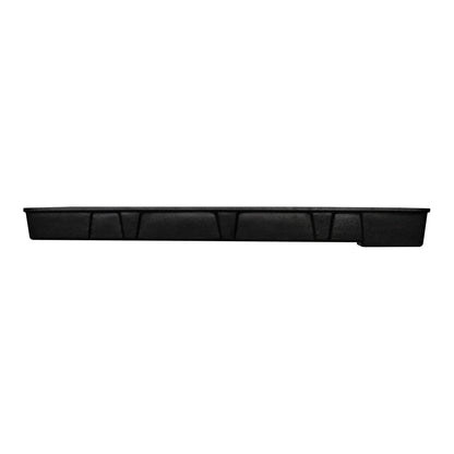 Botanicare pallet rack tray, 2 ft x 4 ft, black plastic