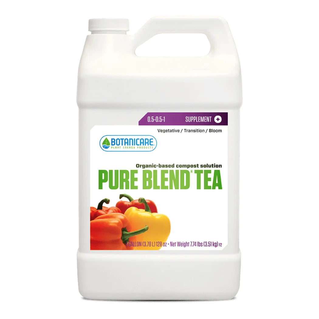 Botanicare Pure Blend Tea organic compost solution 0.5-0.5-1, 1 gallon jug