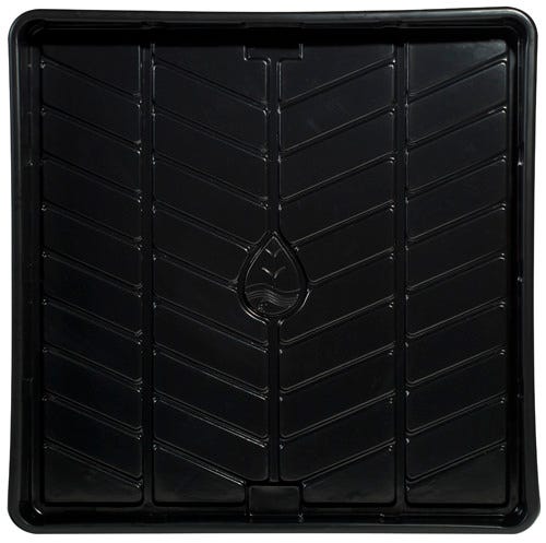Botanicare OD Black Tray - 4' x 4' Top View