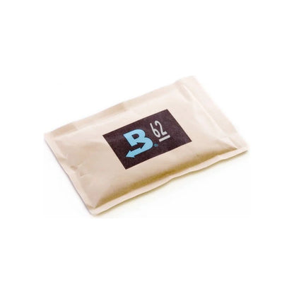 Boveda 62% 67 gram replacement pack, angled view