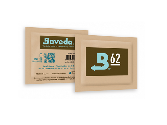 Boveda 62% 2-Way Humidity Control Packs 8g